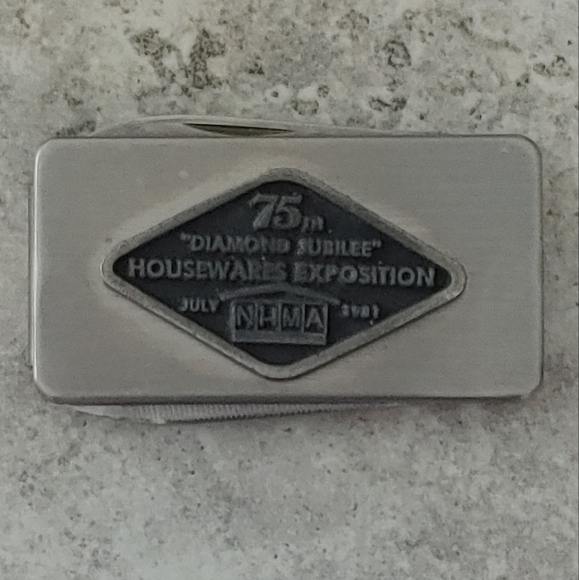 Vintage Money Clip With Knife and File - Picture 5 of 6